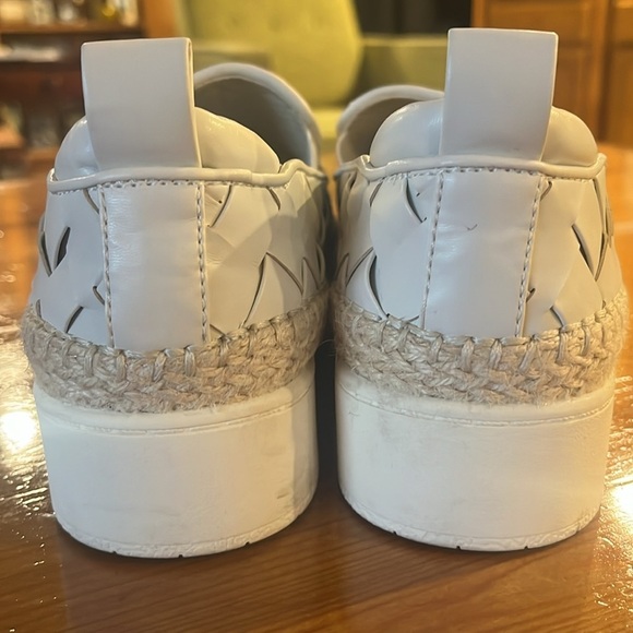 Franco Sarto Hydee Espadrille Platform Sneaker white Size 8M - Picture 3 of 11